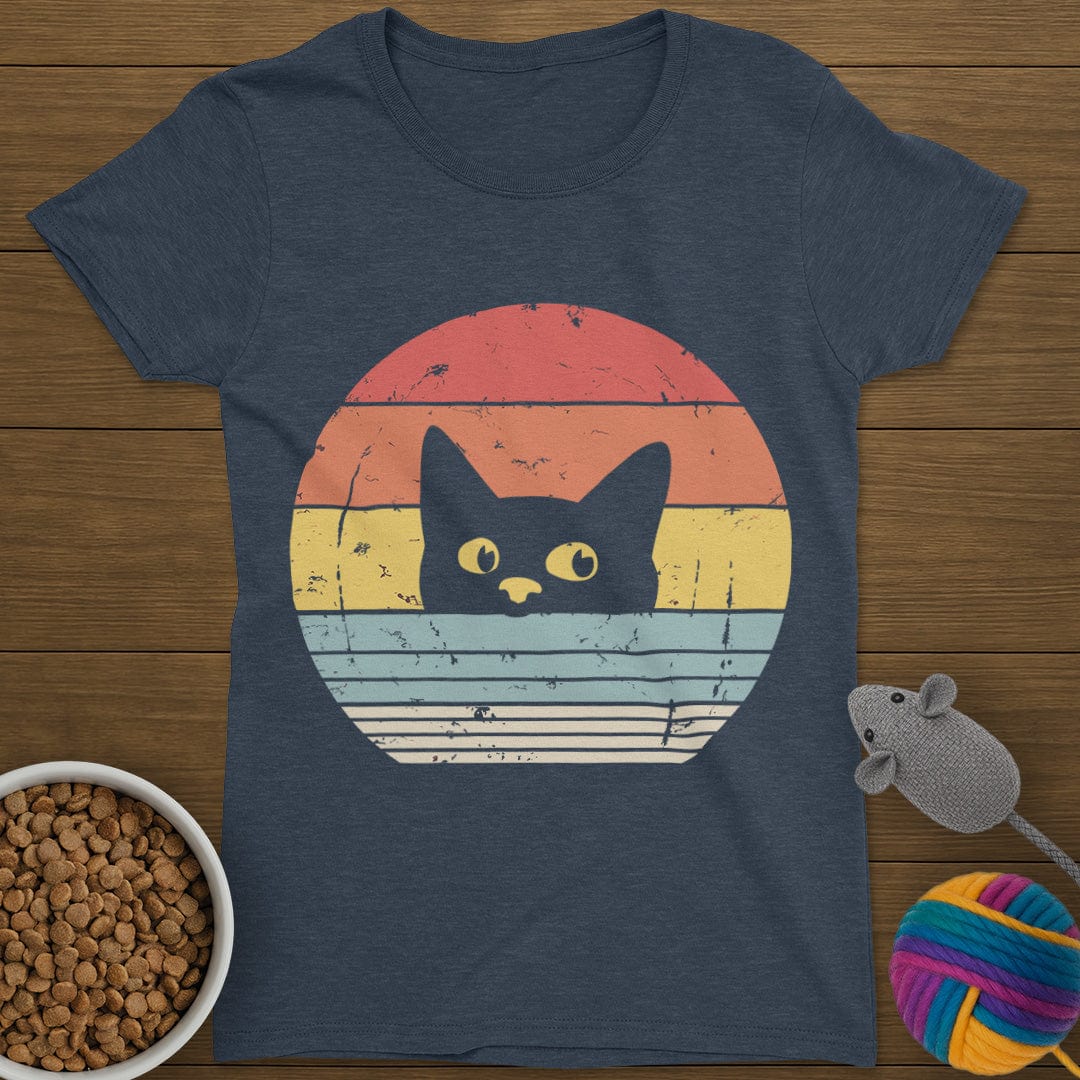 Curious Cat T-Shirt Womens