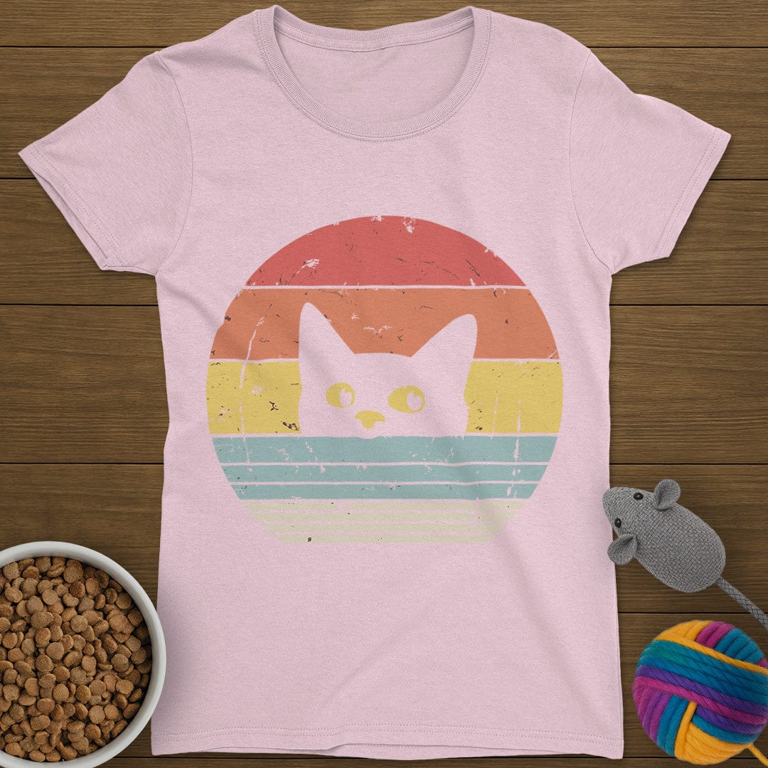 Curious Cat T-Shirt Womens