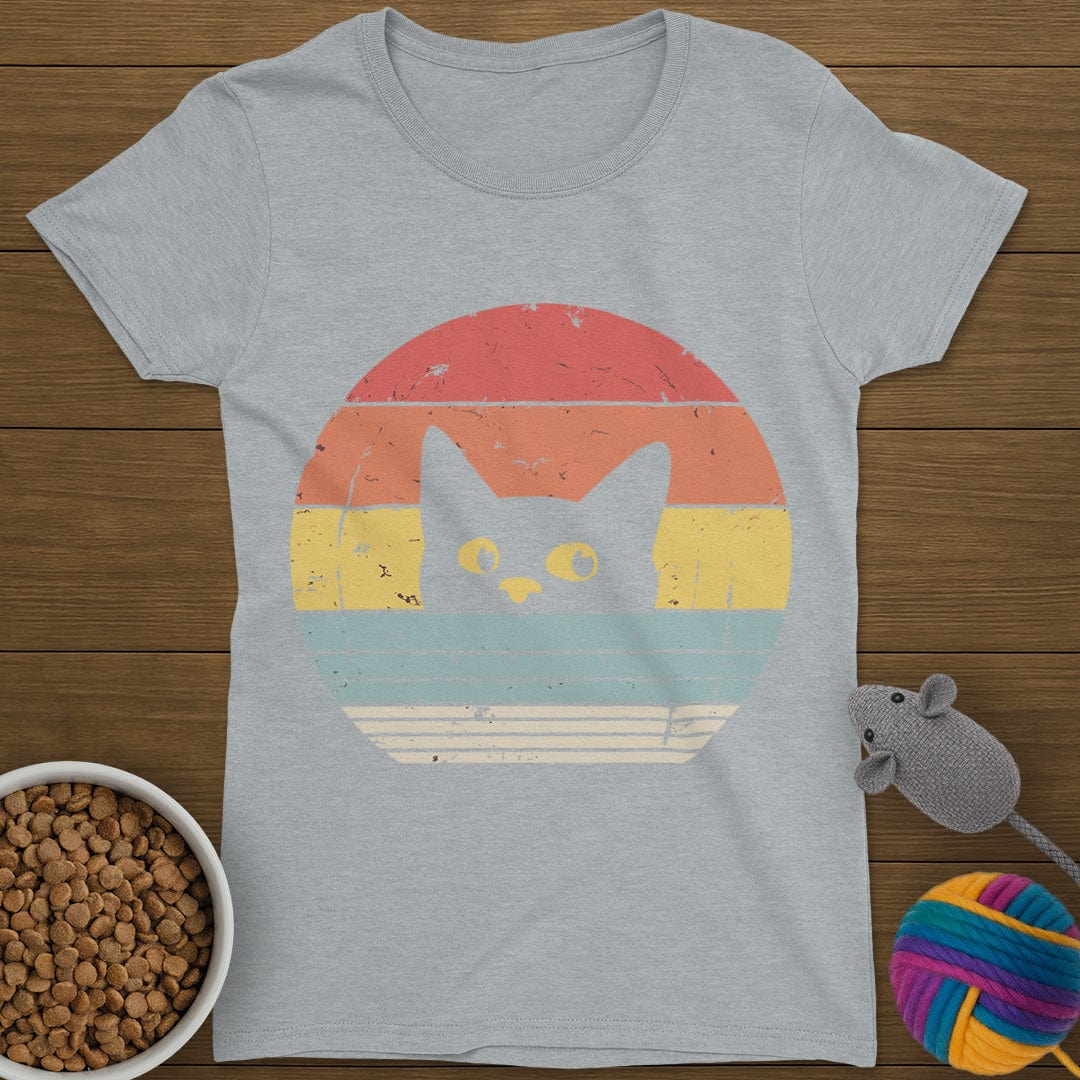 Curious Cat T-Shirt Womens