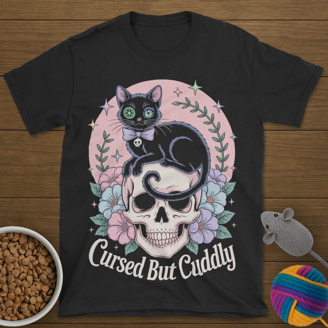 Cursed But Cuddly Cat T-Shirt