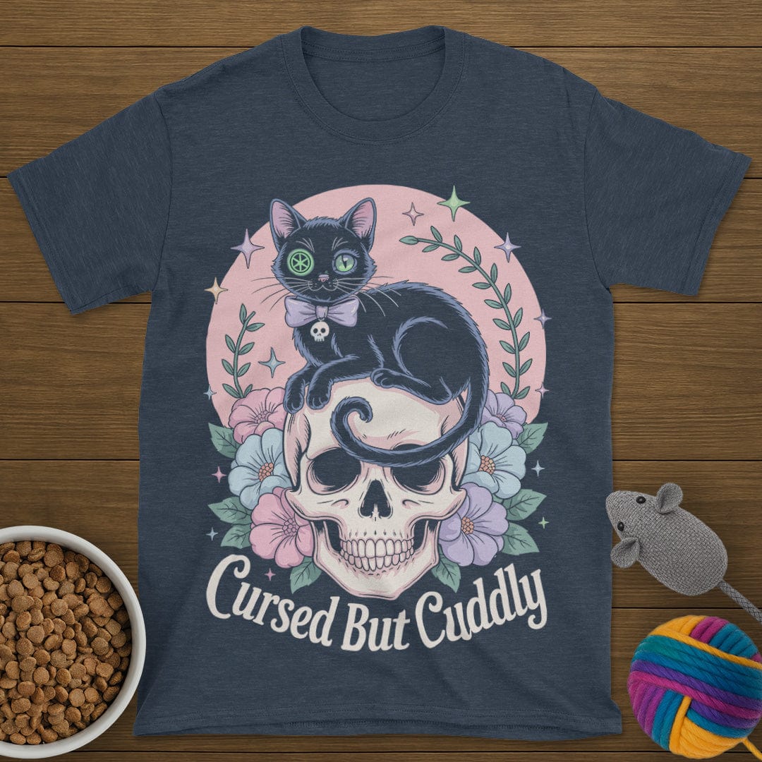 Cursed But Cuddly Cat T-Shirt