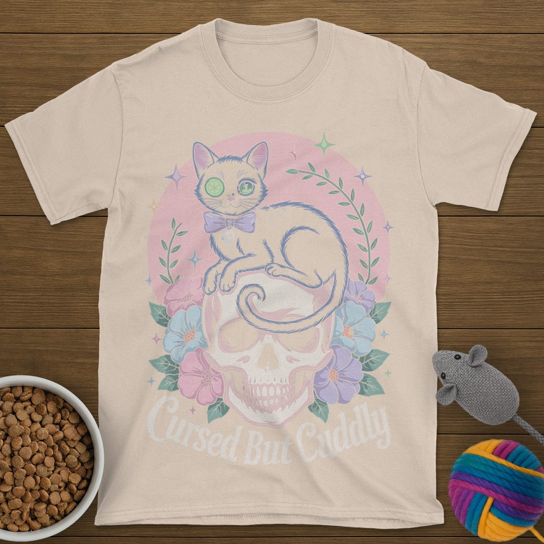 Cursed But Cuddly Cat T-Shirt