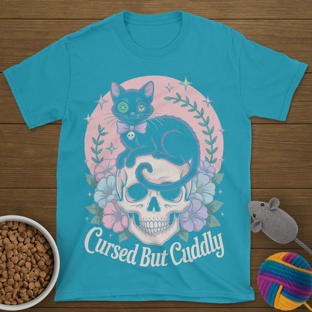 Cursed But Cuddly Cat T-Shirt