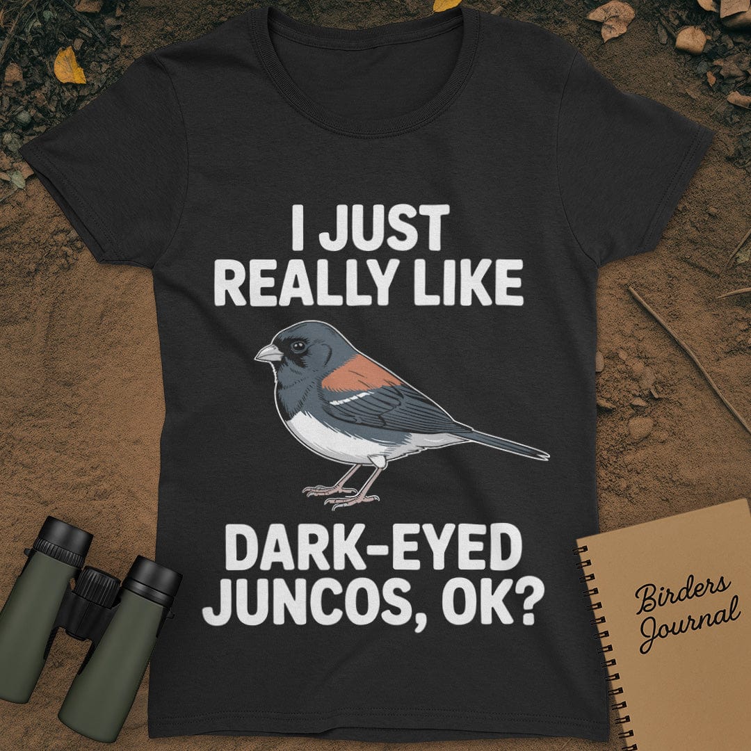 Dark-Eye Juncos T-Shirt Womens