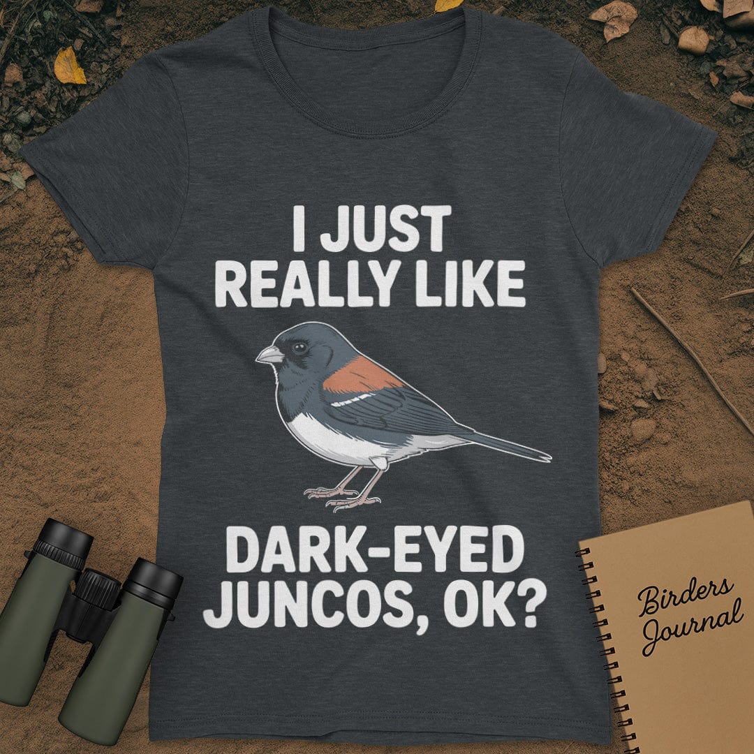 Dark-Eye Juncos T-Shirt Womens
