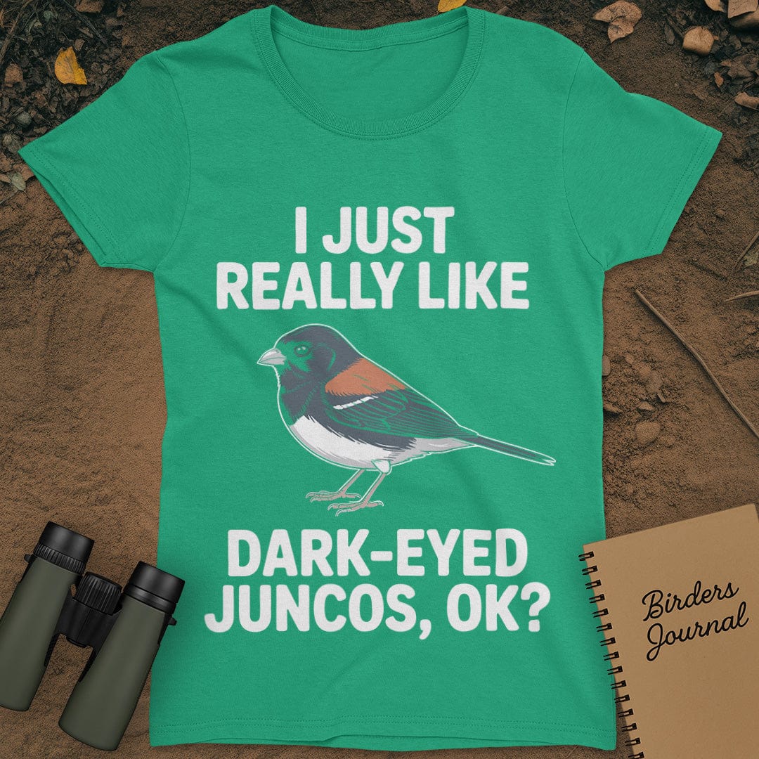 Dark-Eye Juncos T-Shirt Womens