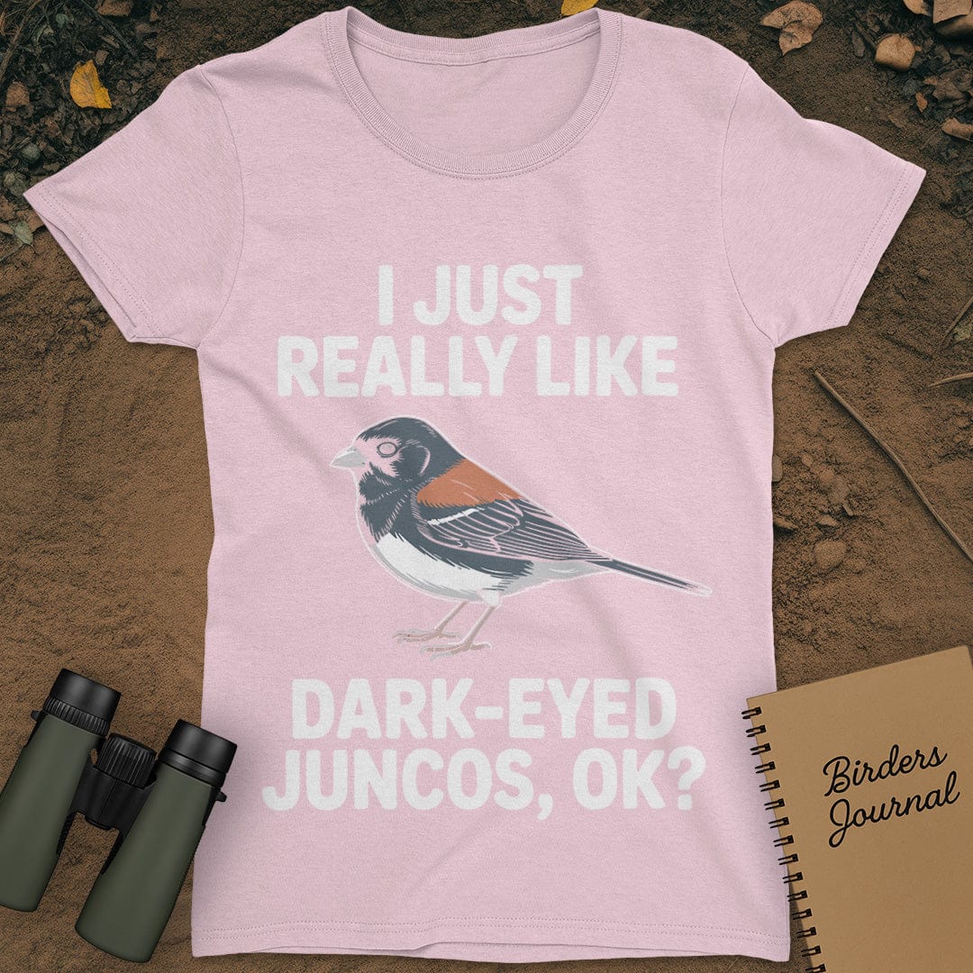 Dark-Eye Juncos T-Shirt Womens