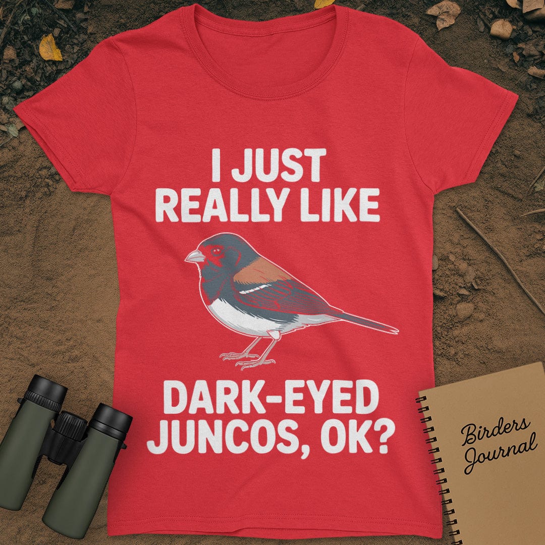 Dark-Eye Juncos T-Shirt Womens