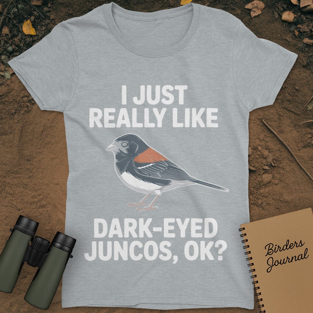 Dark-Eye Juncos T-Shirt Womens