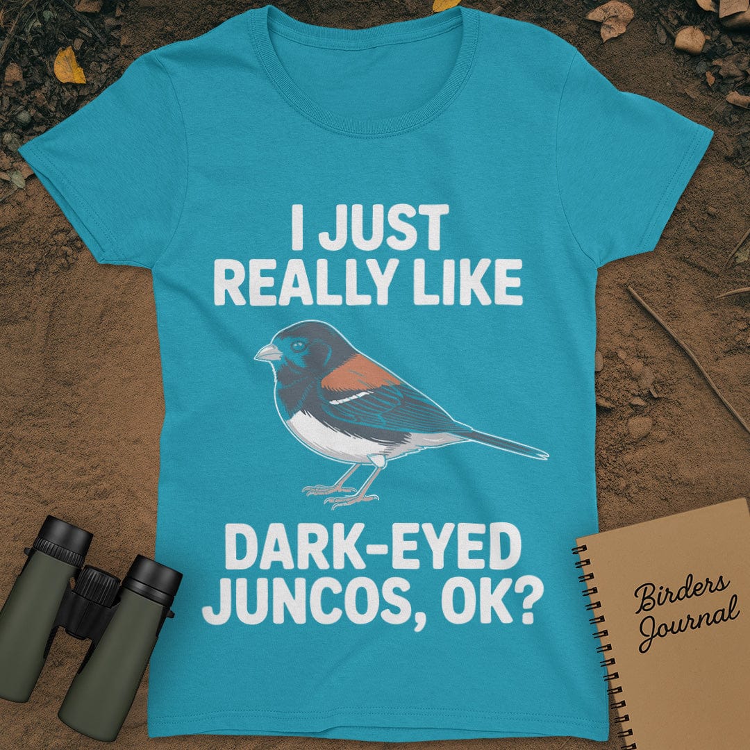 Dark-Eye Juncos T-Shirt Womens