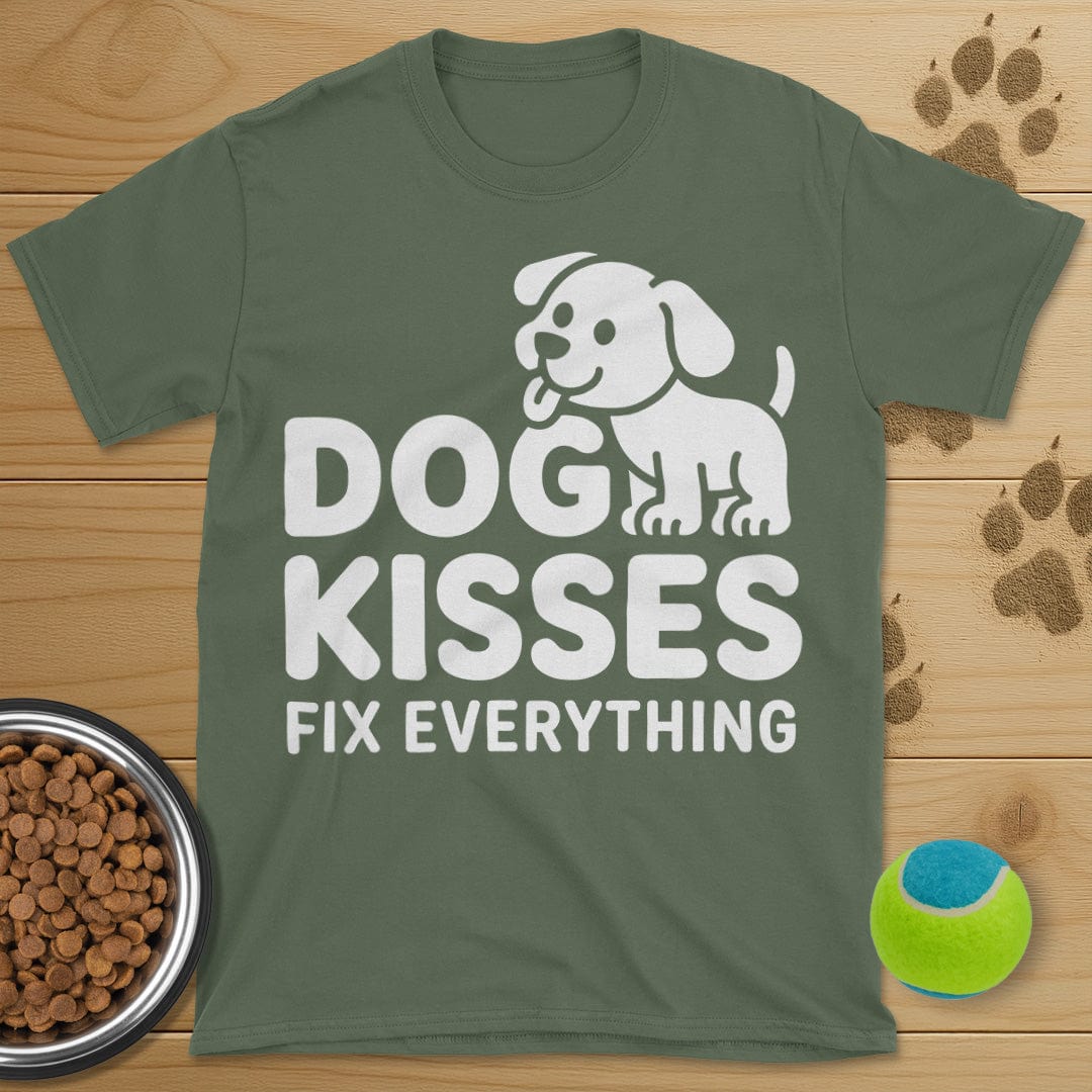 Dog Kisses Fix Everything T-Shirt