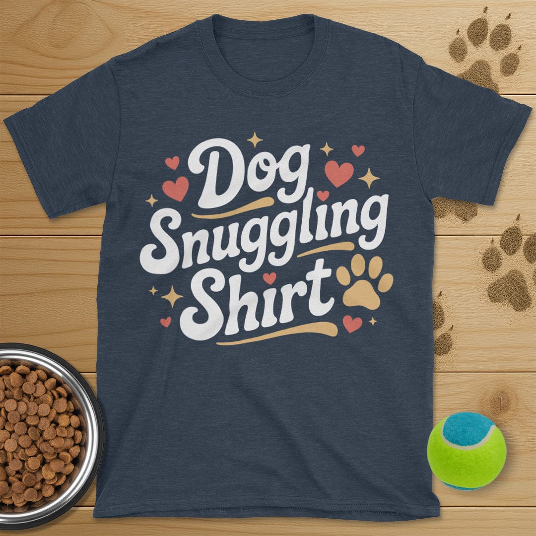 Dog Snuggling Shirt T-Shirt