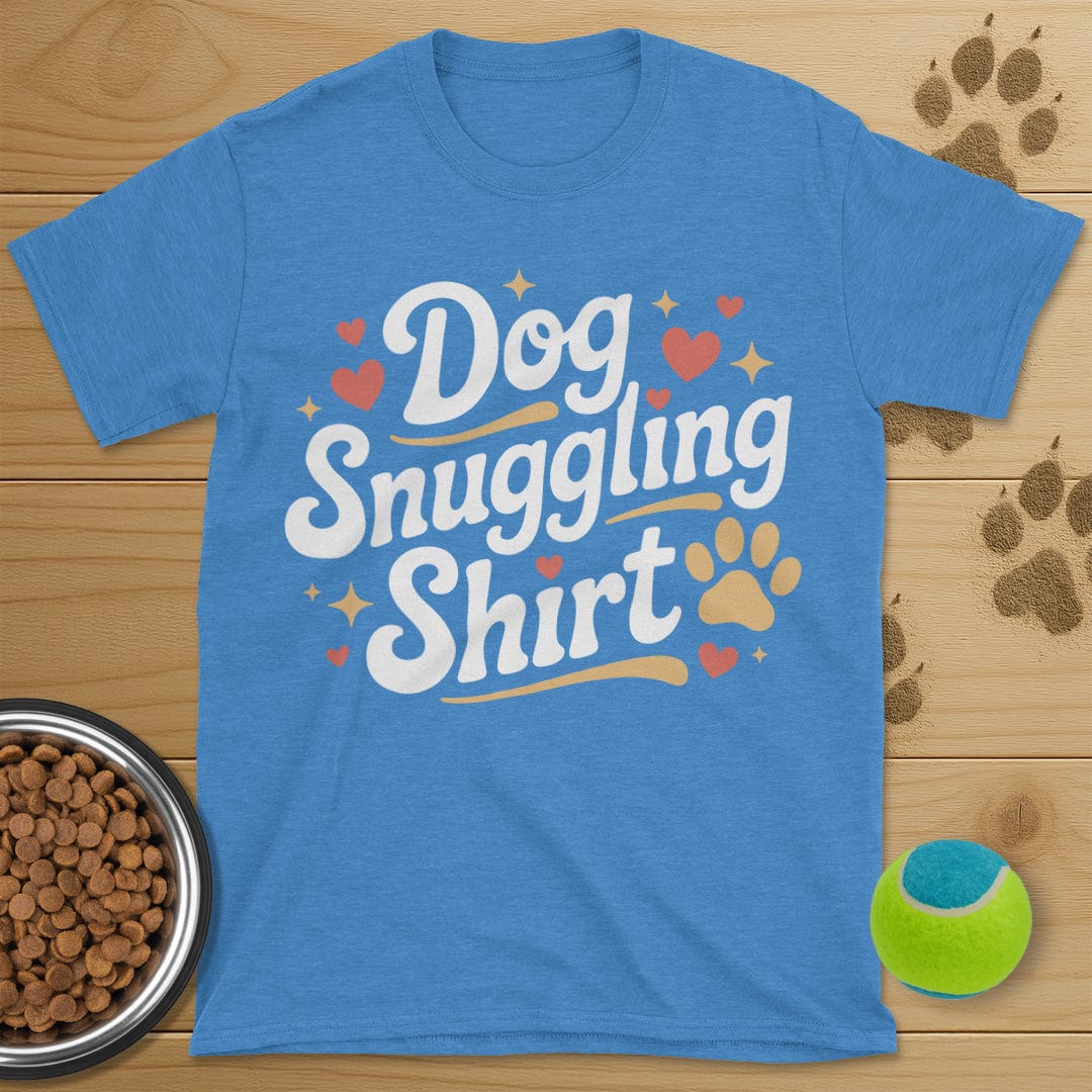 Dog Snuggling Shirt T-Shirt