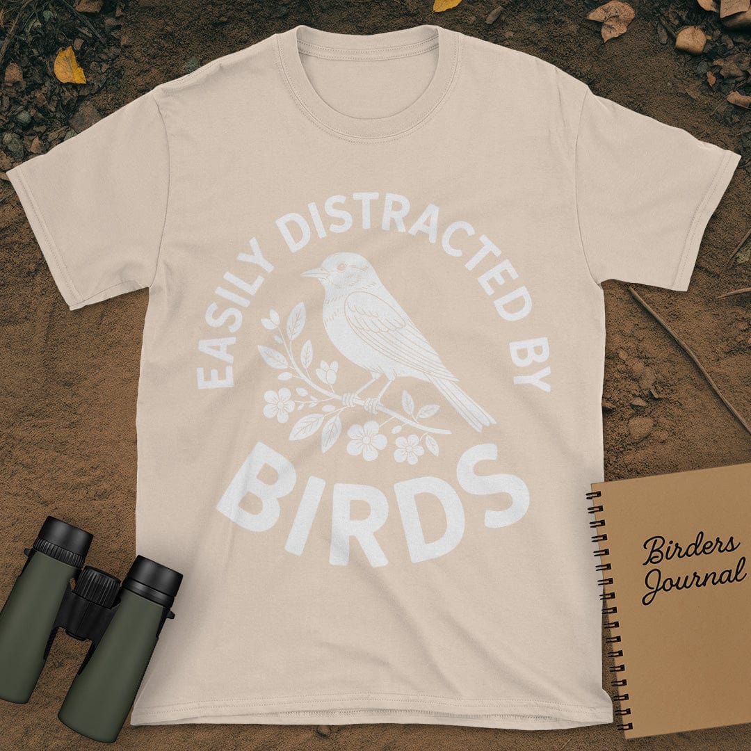 Easily Distracted By Birds T-Shirt