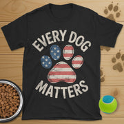 Every Dog Matters USA Distressed T-Shirt