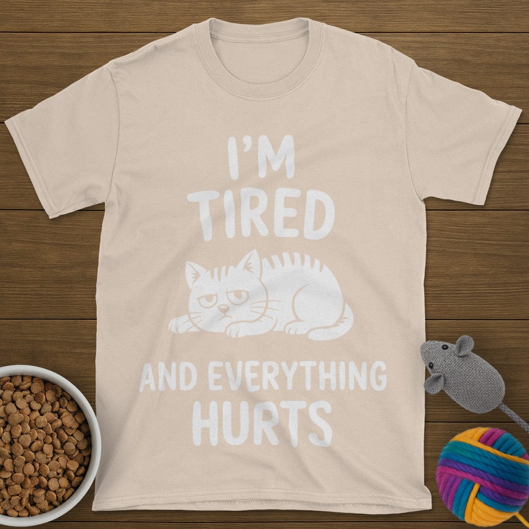 Everything Hurts Cat T-Shirt