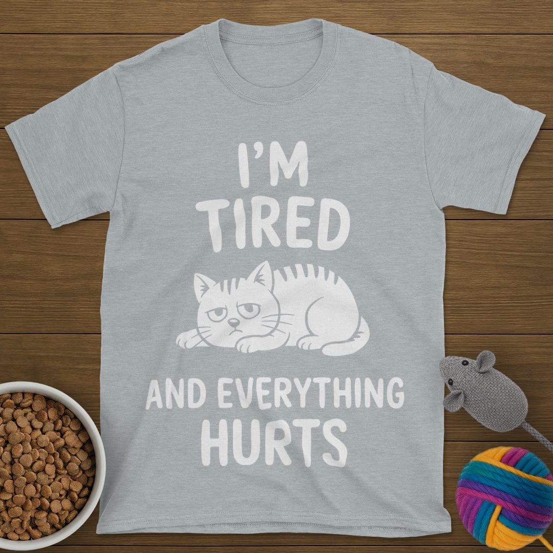 Everything Hurts Cat T-Shirt