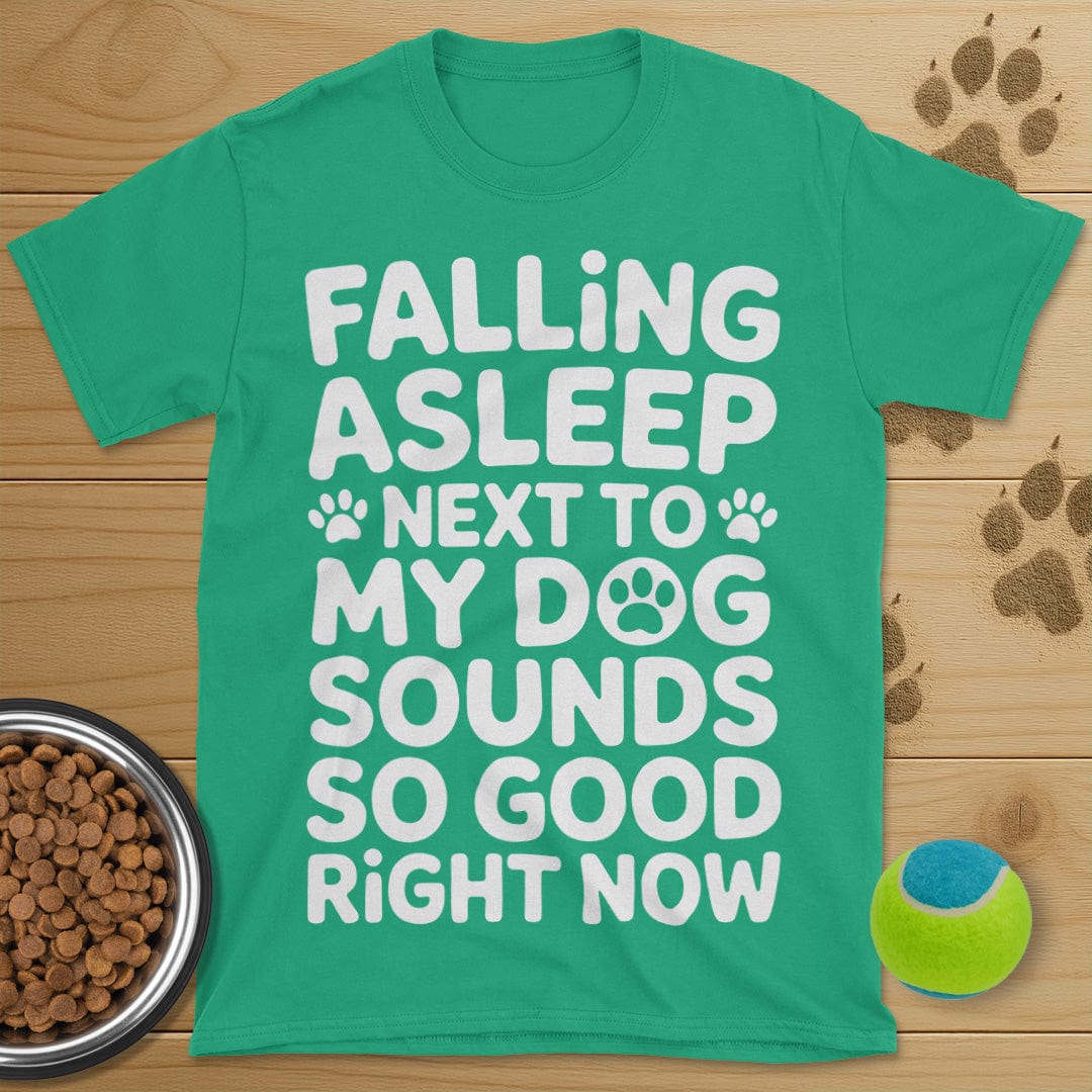 Falling Asleep Next To My Dog T-Shirt