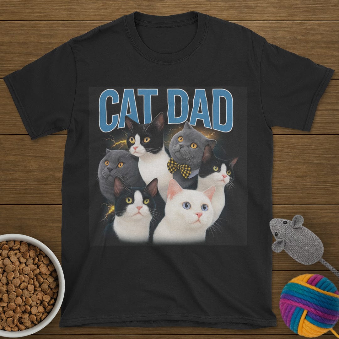 Funny Cat Dad T-Shirt