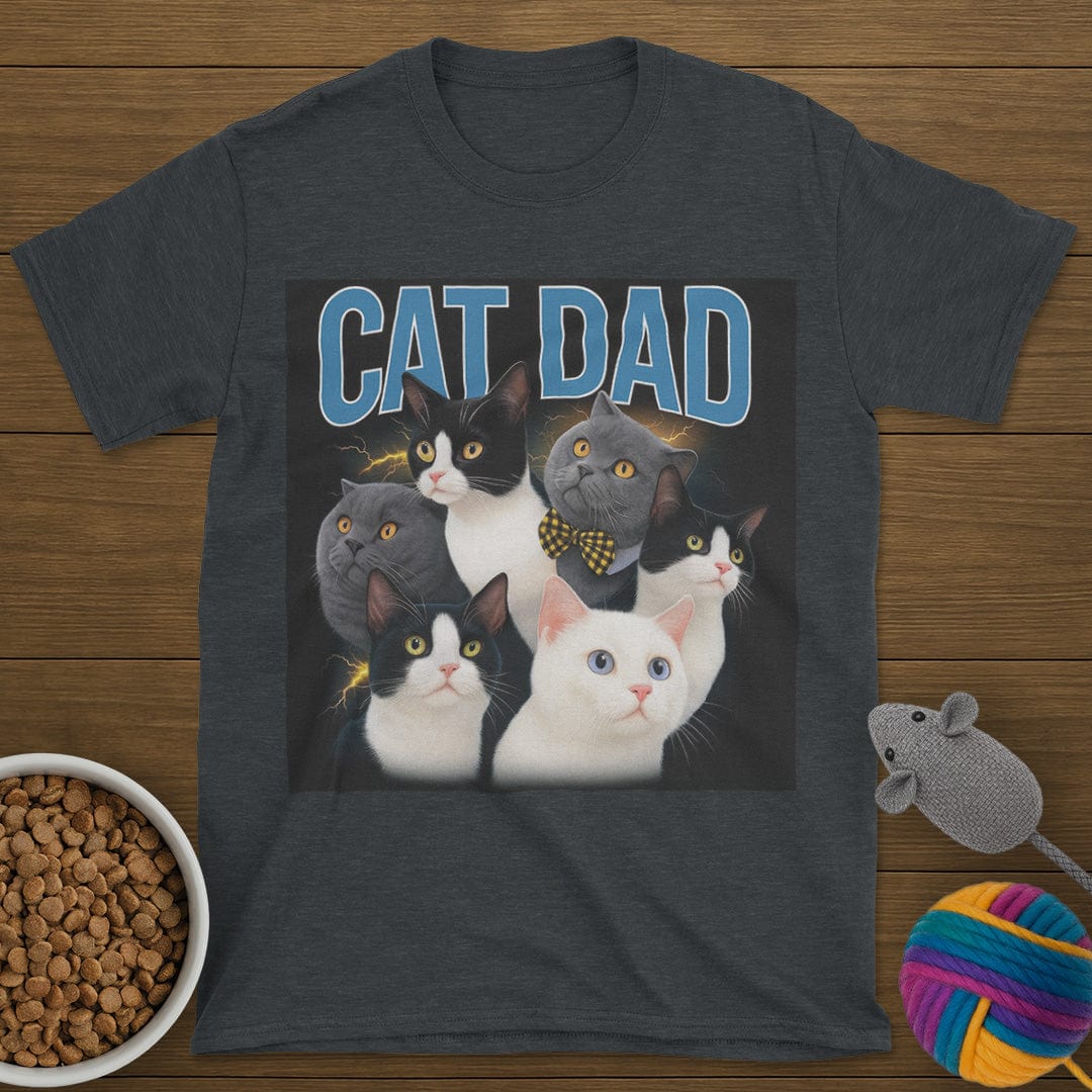 Funny Cat Dad T-Shirt