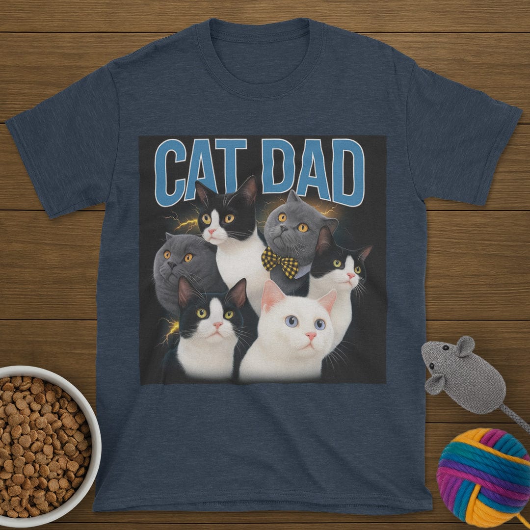 Funny Cat Dad T-Shirt