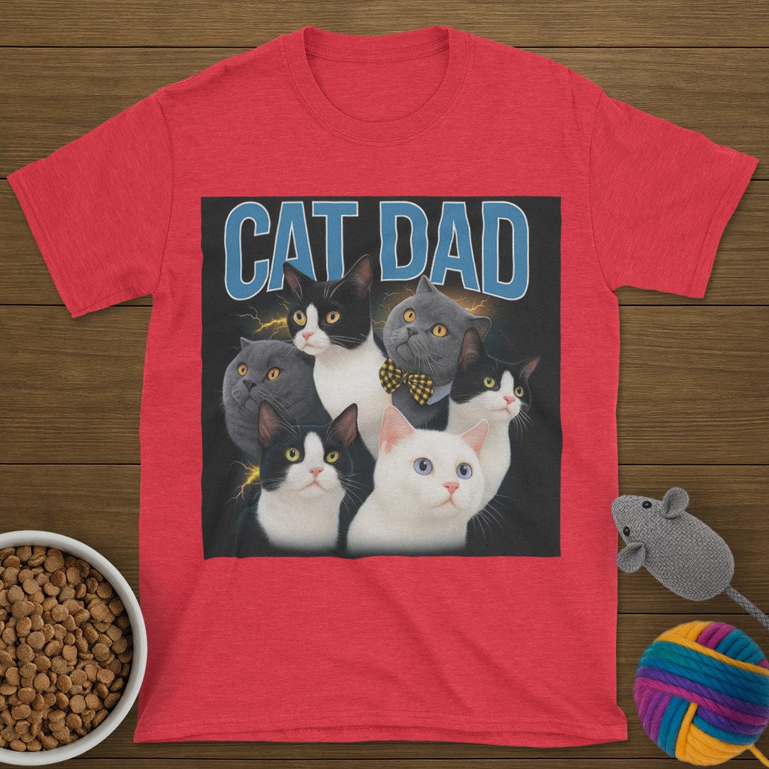 Funny Cat Dad T-Shirt