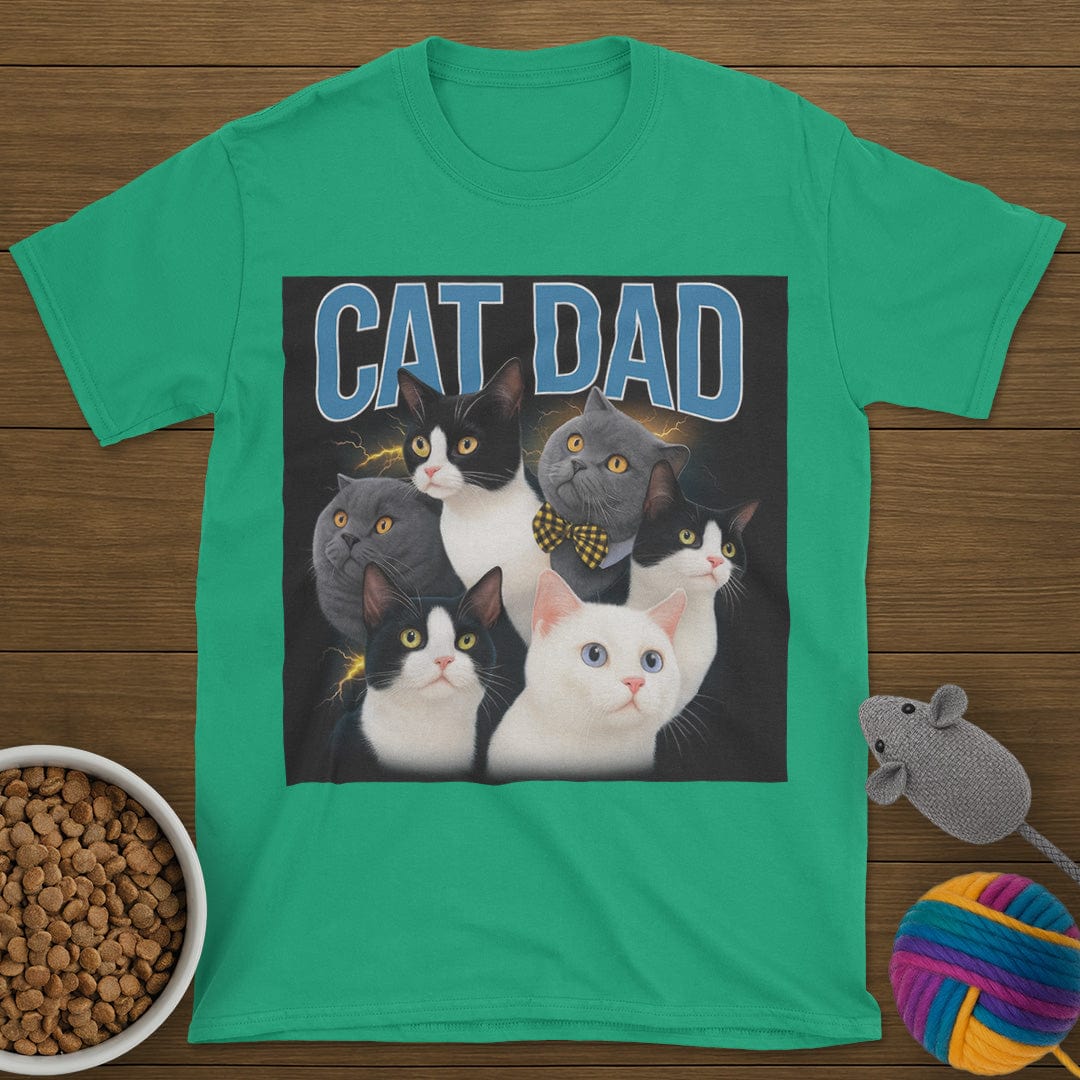 Funny Cat Dad T-Shirt