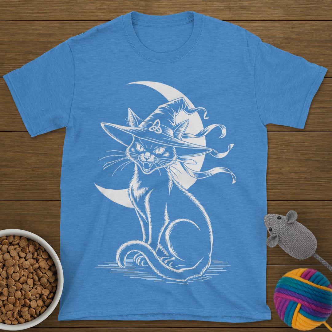 Halloween Witch Black Cat T-Shirt