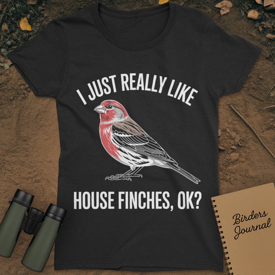 House Finches T-Shirt Womens