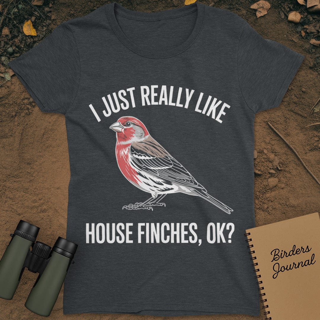 House Finches T-Shirt Womens