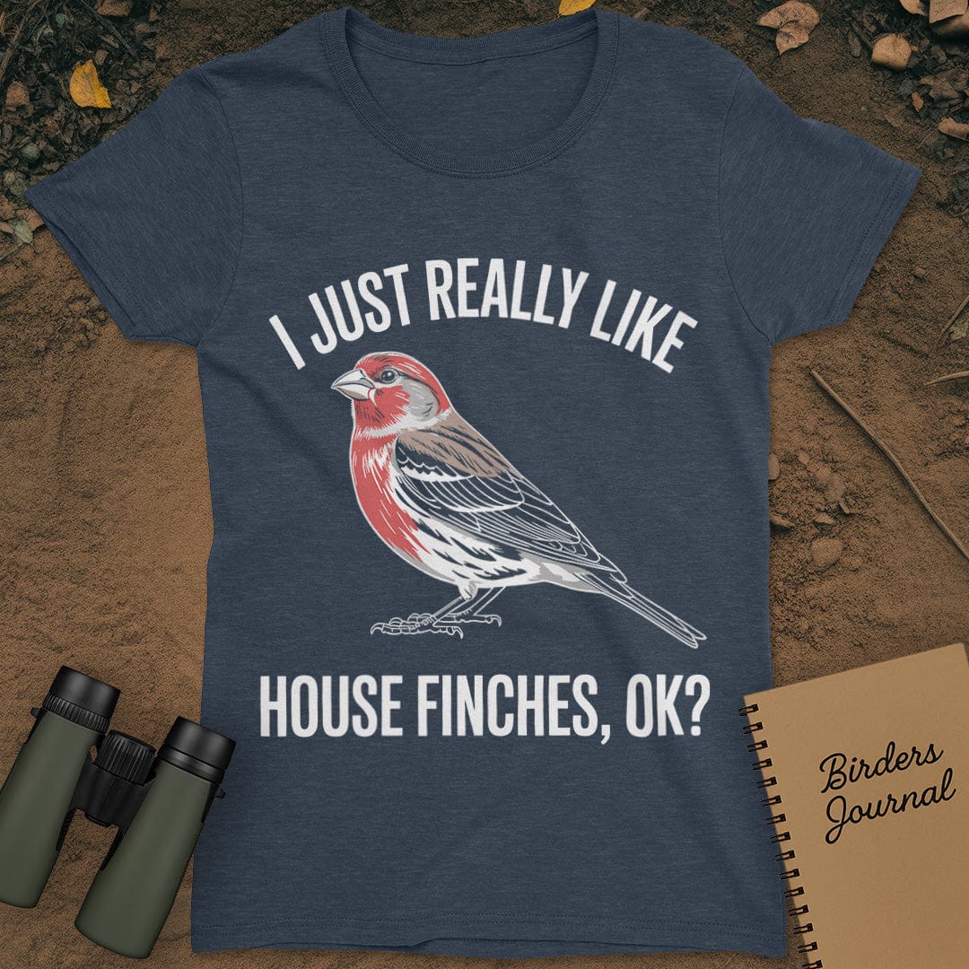 House Finches T-Shirt Womens