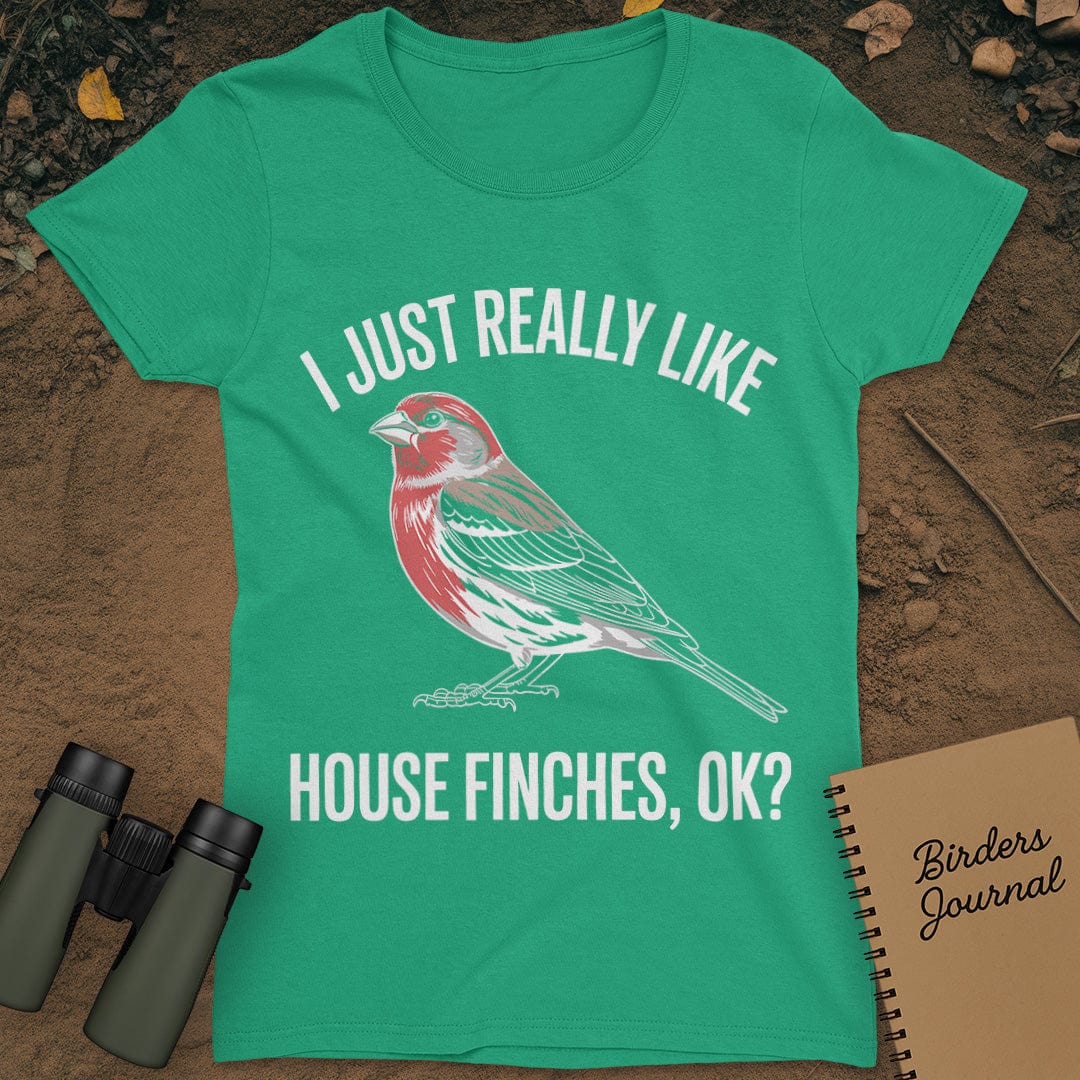 House Finches T-Shirt Womens