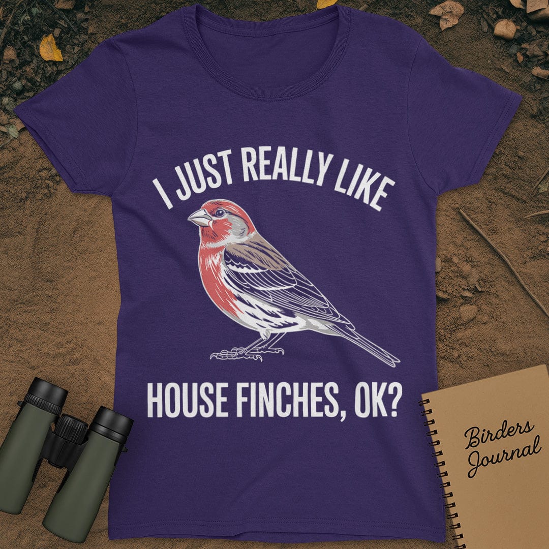 House Finches T-Shirt Womens