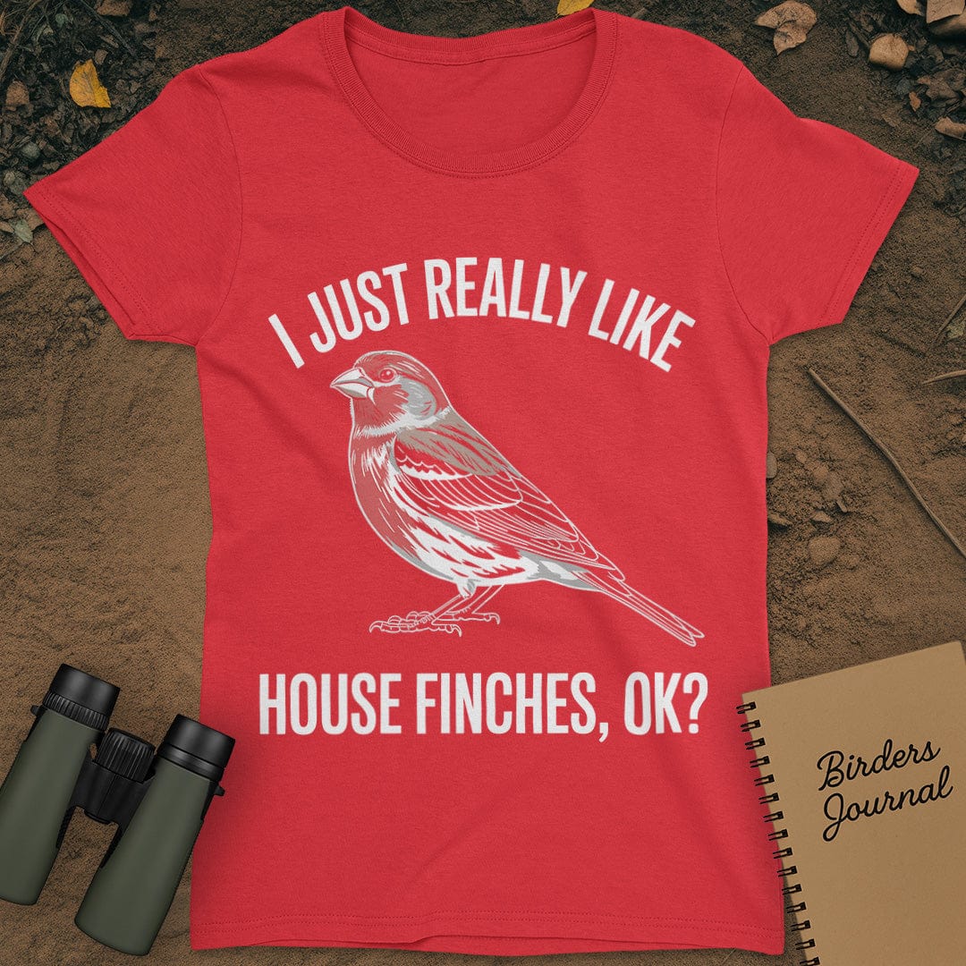 House Finches T-Shirt Womens
