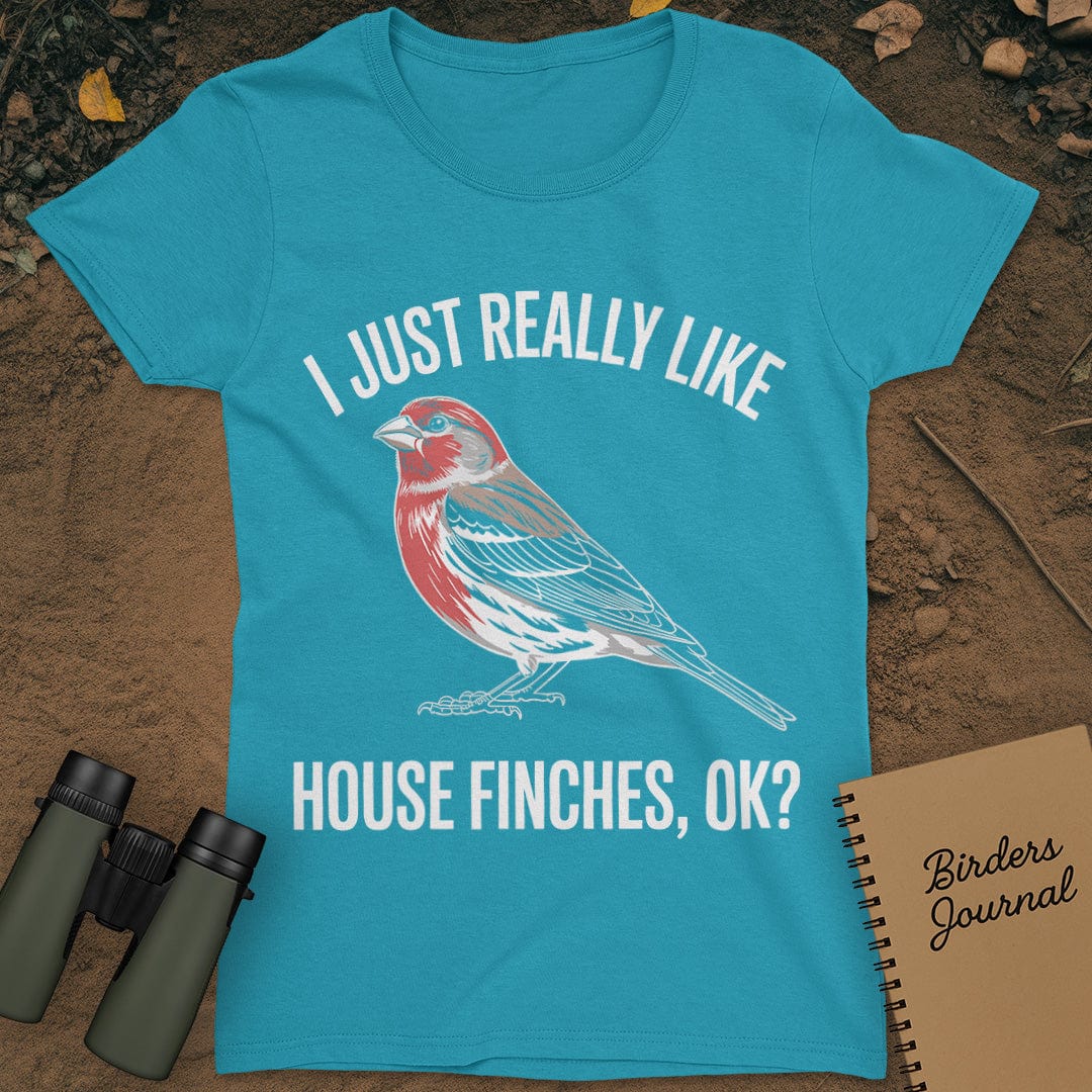 House Finches T-Shirt Womens