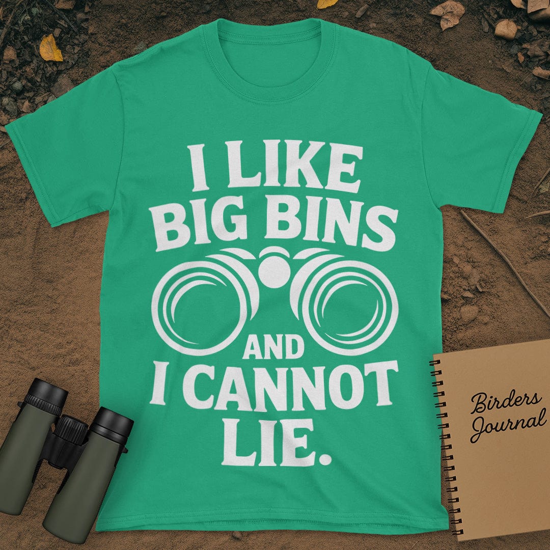 I Like Big Bins Birding T-Shirt