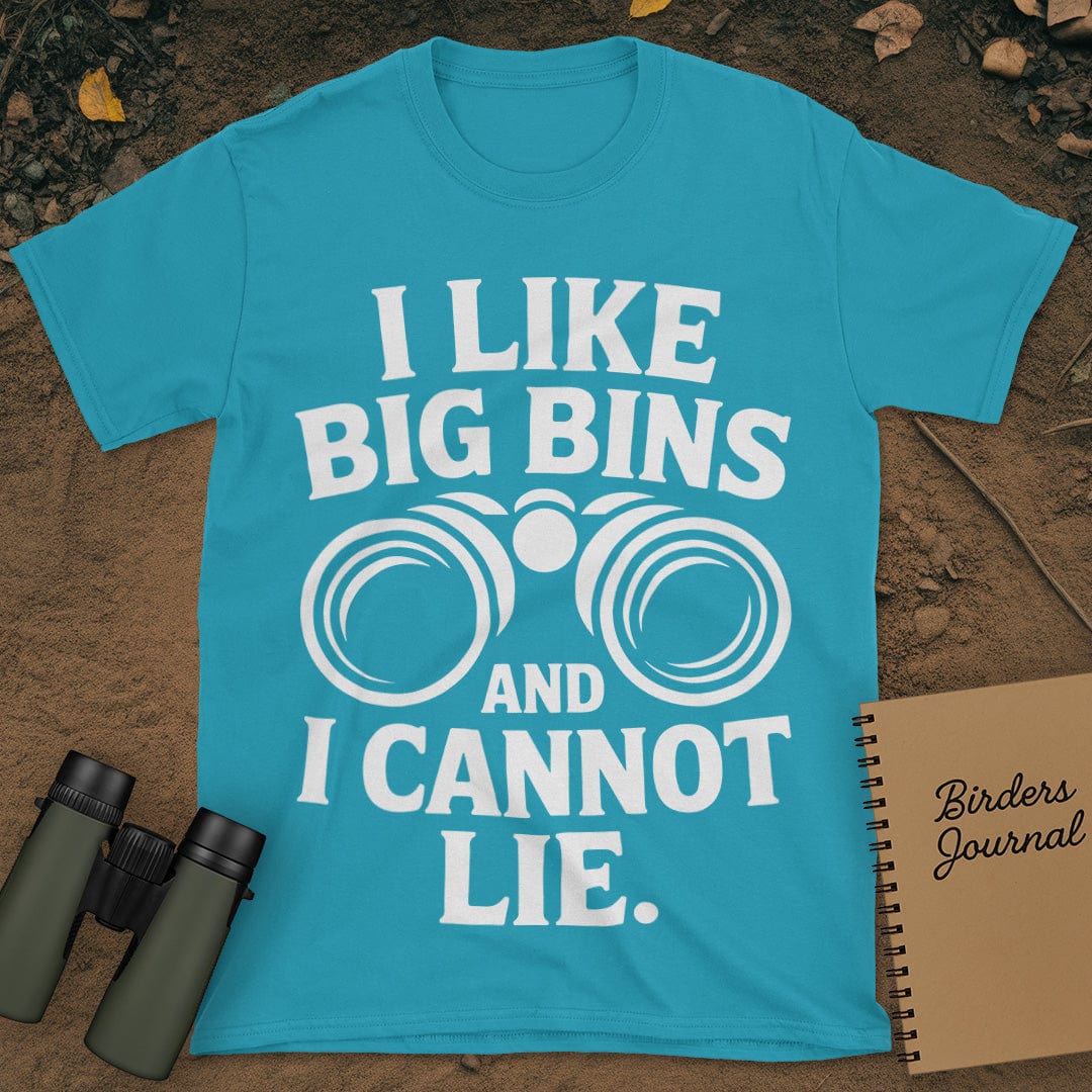 I Like Big Bins Birding T-Shirt