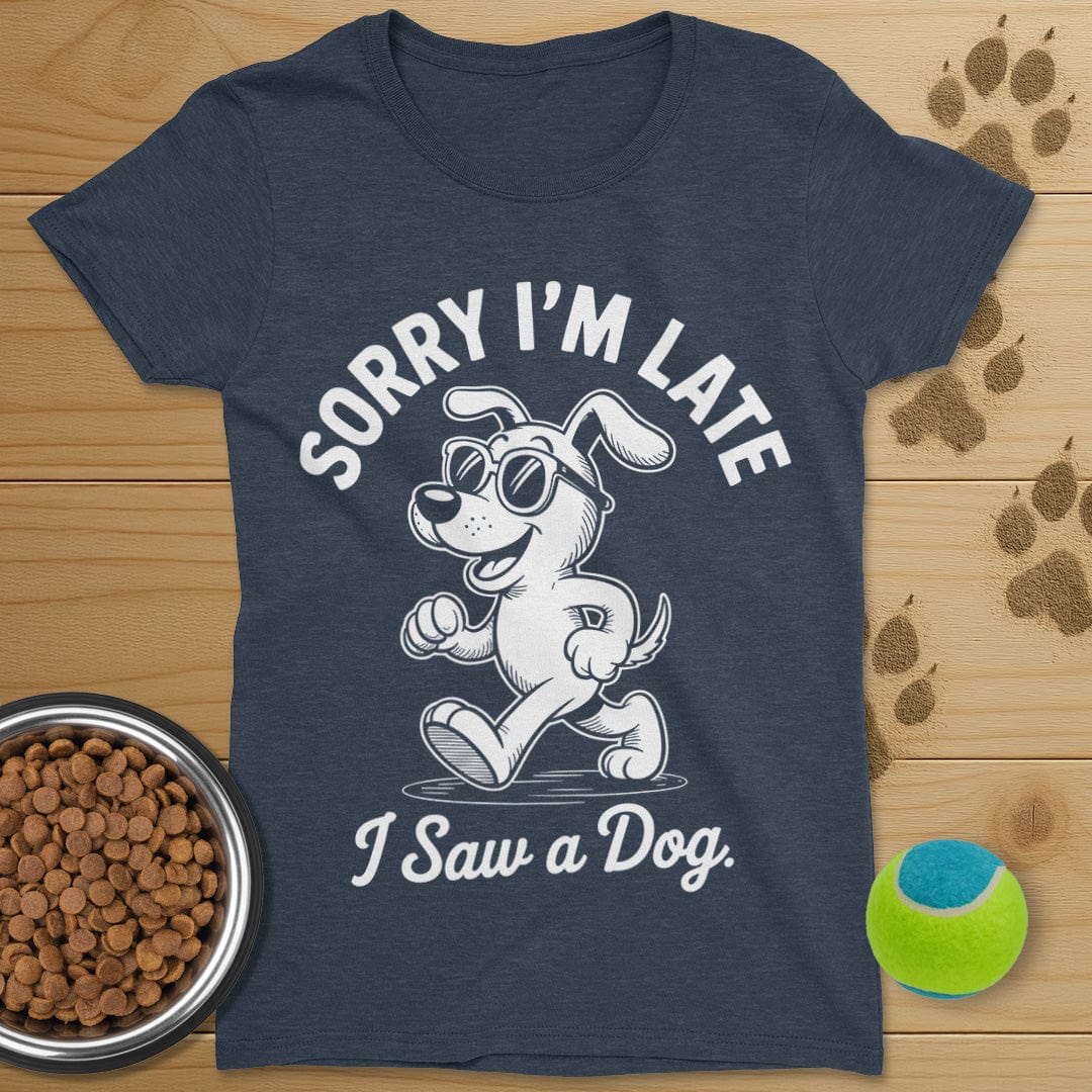 I Saw A Dog T-Shirt-Womens