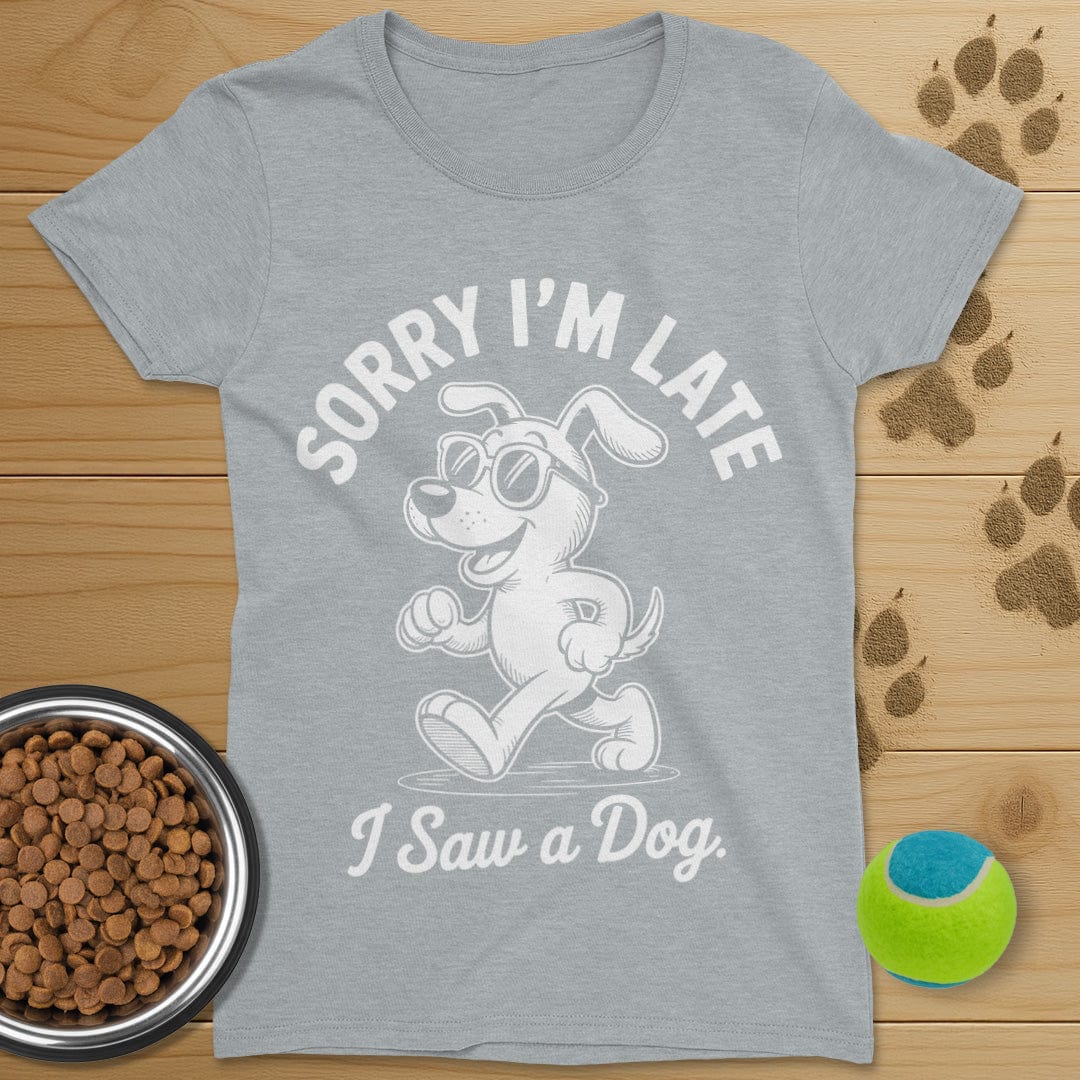 I Saw A Dog T-Shirt-Womens