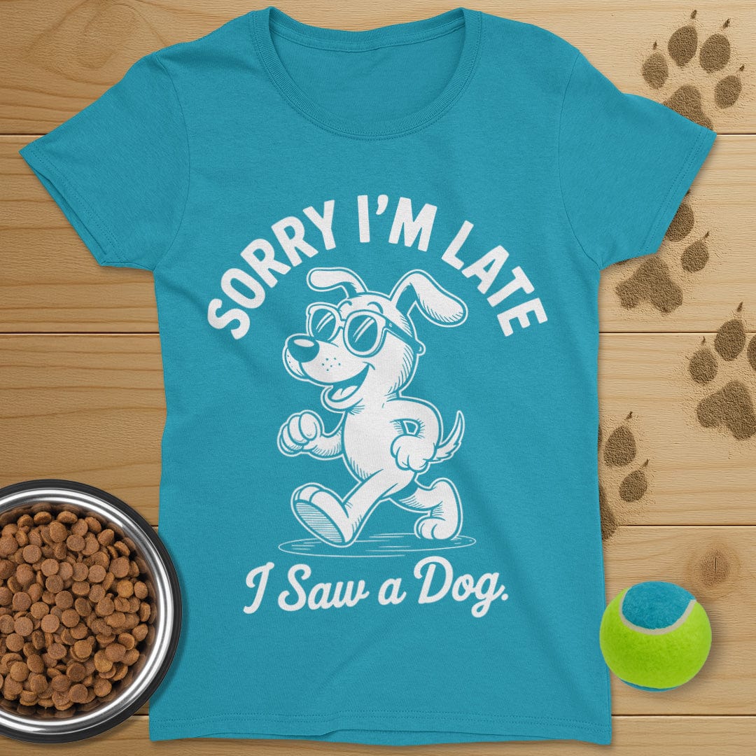 I Saw A Dog T-Shirt-Womens