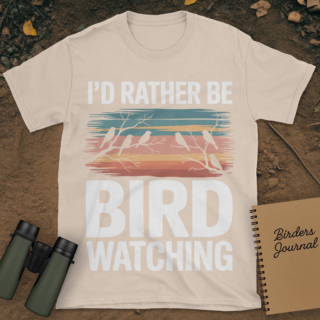 I'd Rather Be Bird Watching T-Shirt