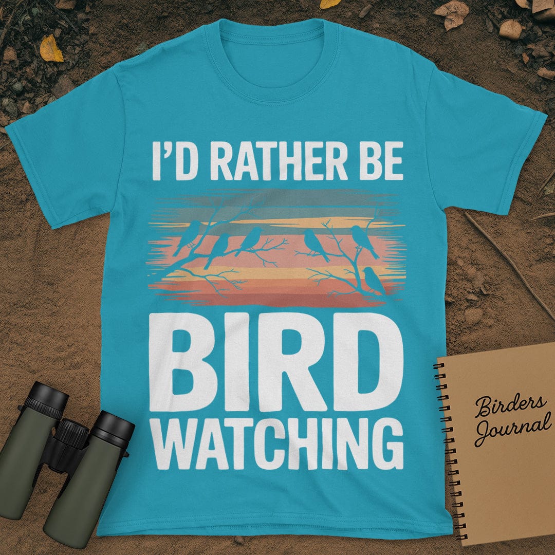 I'd Rather Be Bird Watching T-Shirt
