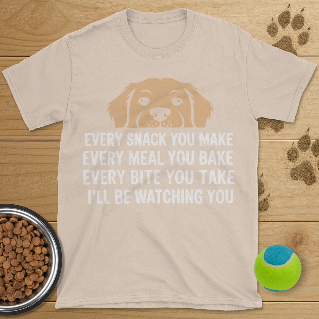 I'll Be Watching You Dog T-Shirt