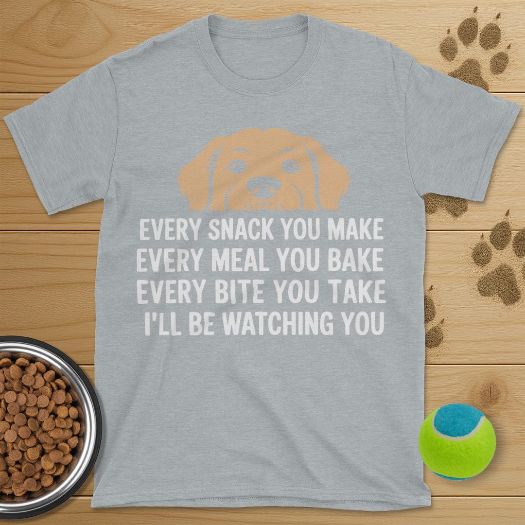 I'll Be Watching You Dog T-Shirt