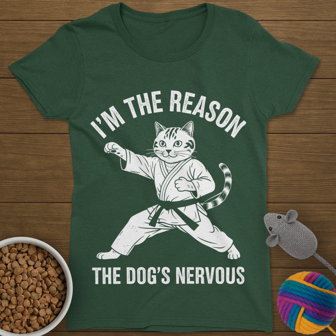I'm The Reason Cat T-Shirt Womens