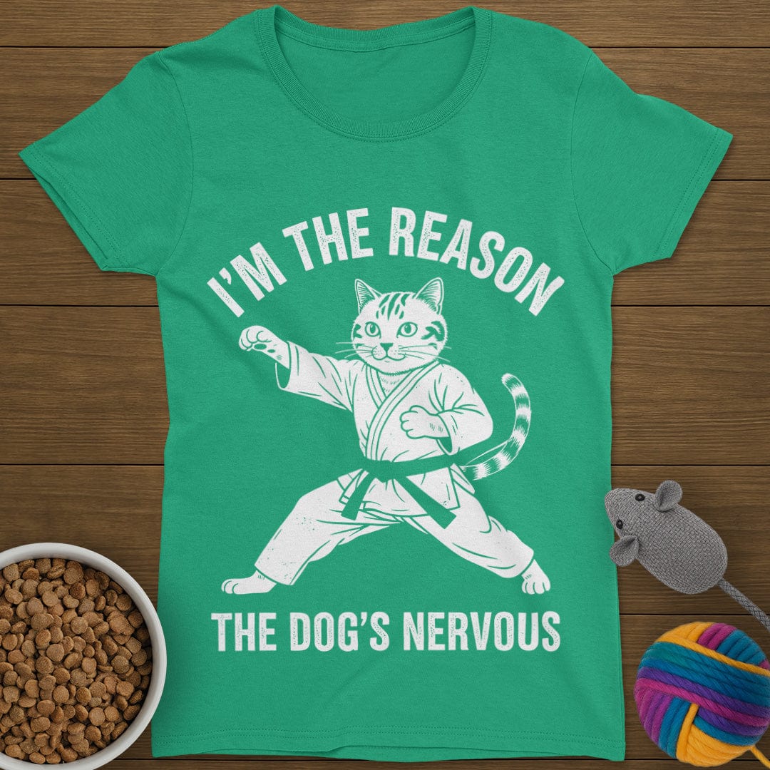 I'm The Reason Cat T-Shirt Womens