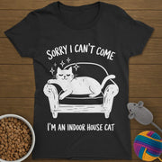 Indoor House Cat T-Shirt Womens
