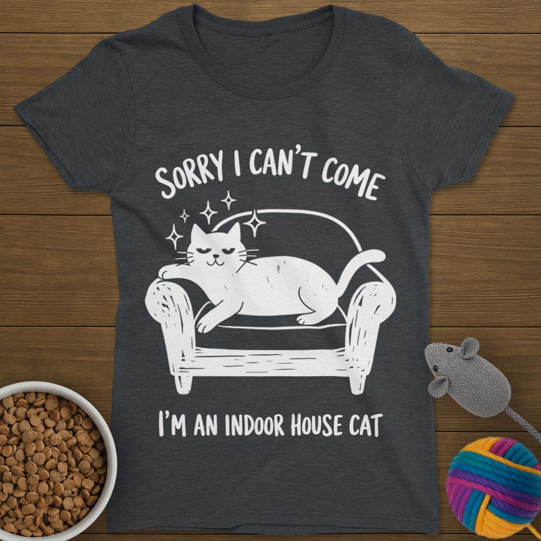 Indoor House Cat T-Shirt Womens