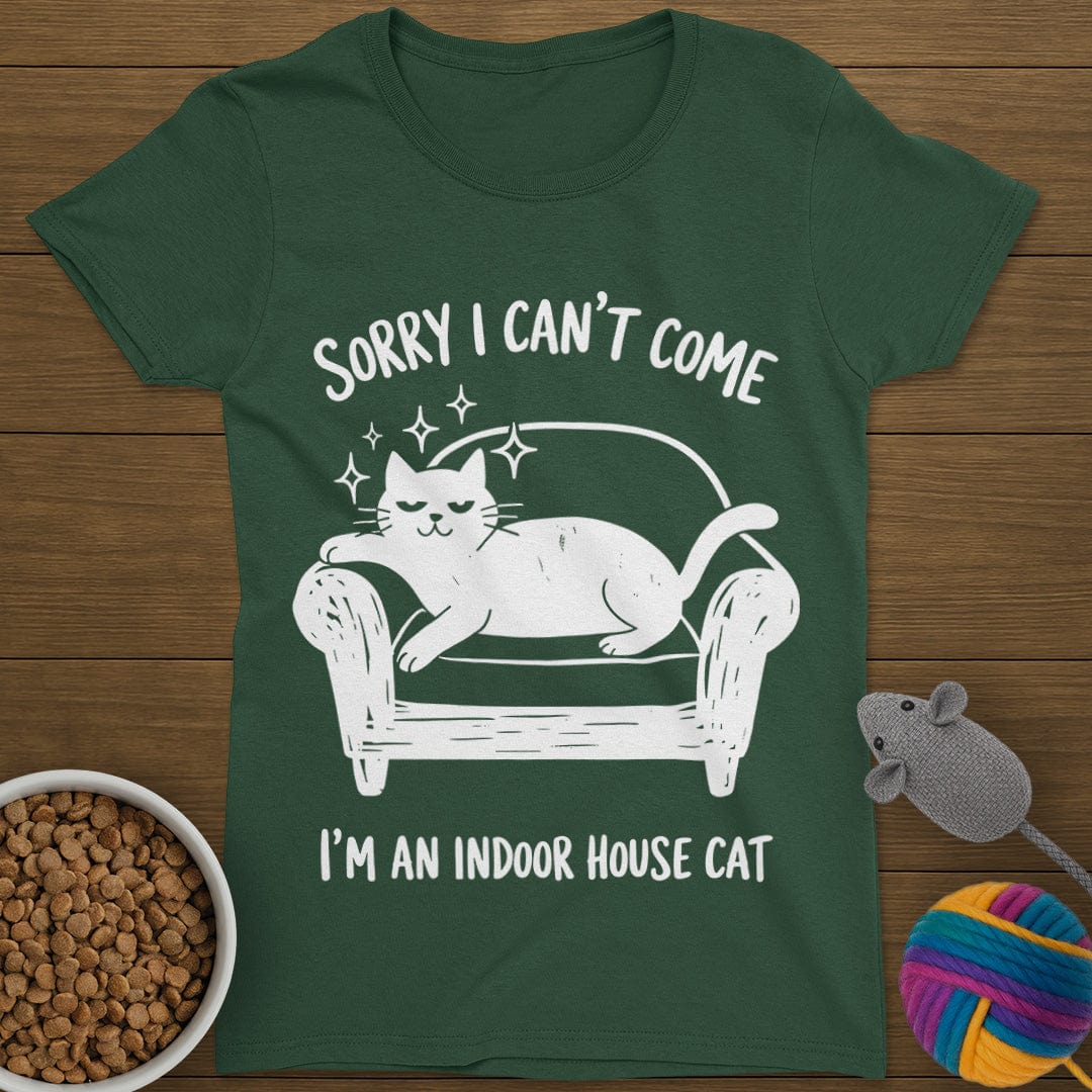 Indoor House Cat T-Shirt Womens