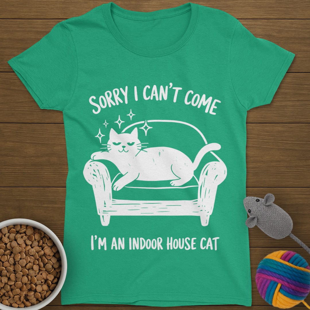 Indoor House Cat T-Shirt Womens
